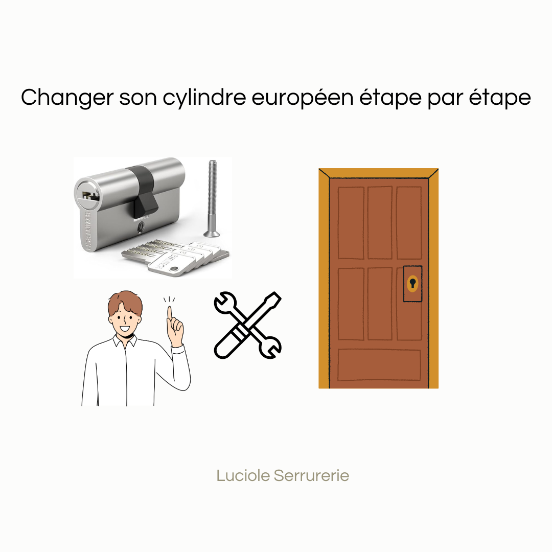 Changer un cylindre européen : guide étape par étape